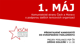 1. máj v ostatních krajích